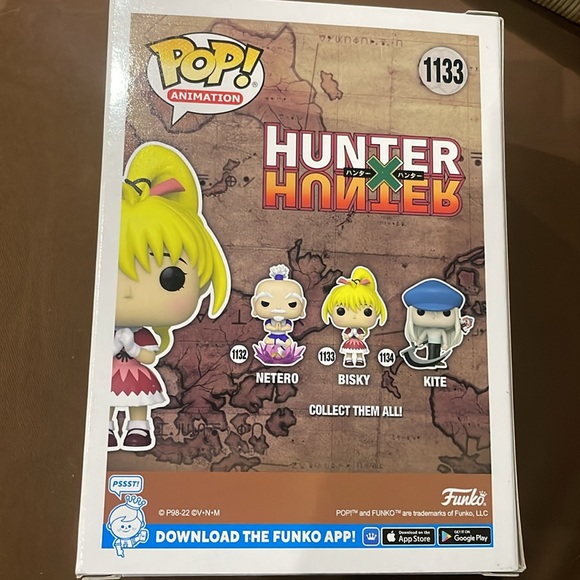 Funko Pop Animation Hunter x Hunter Bisky Pop! #1133 - Picture 6 of 11